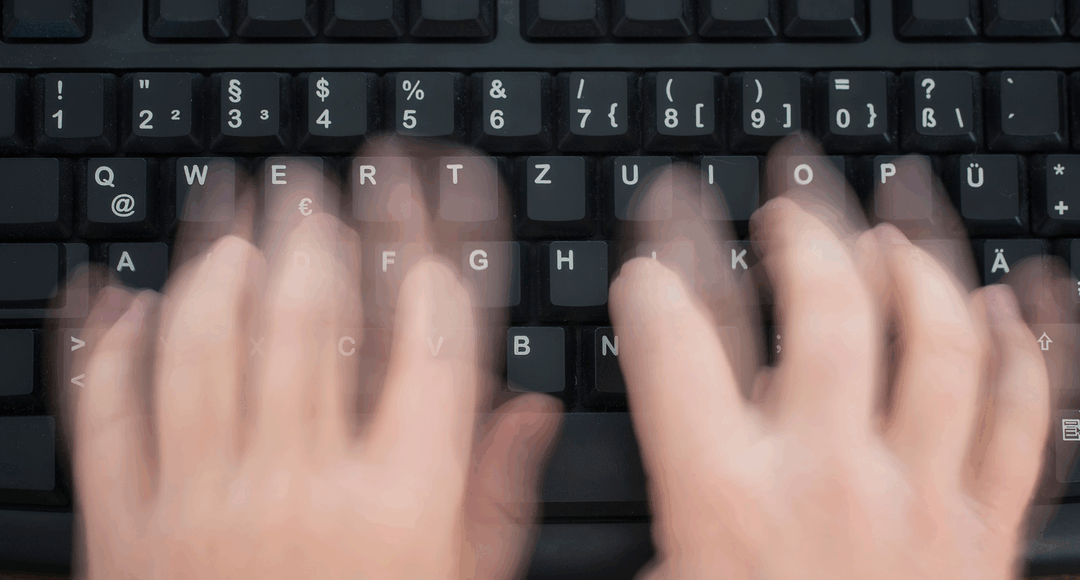 كيف تحترف مهارة الكتابة السريعة على الكيبورد