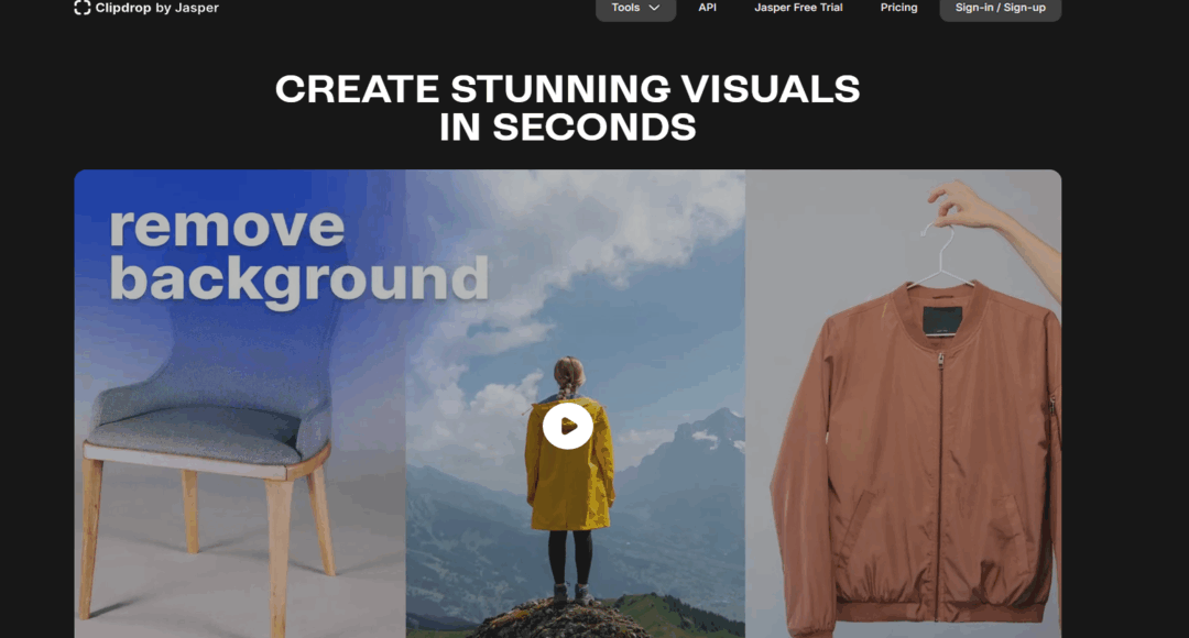 Clipdrop: أفضل موقع للتعديل على الصور بكل سهولة