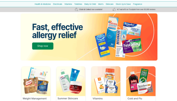 اطلب الآن من الصيدلية البريطانية بأقل الأسعار