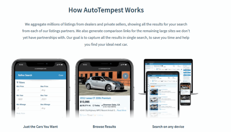 موقع AutoTempest
