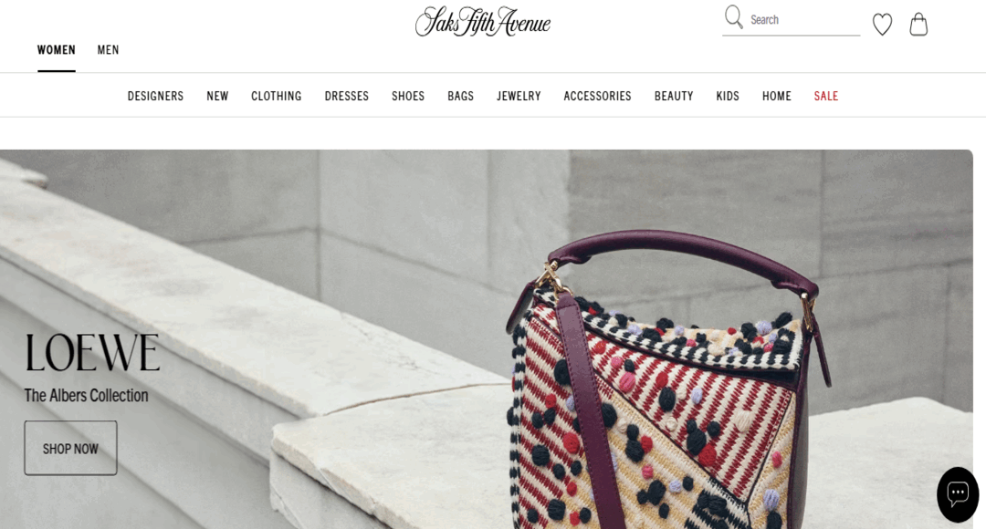 موقع saksfifthavenue