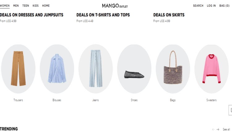 موقع آوتلت مانجو