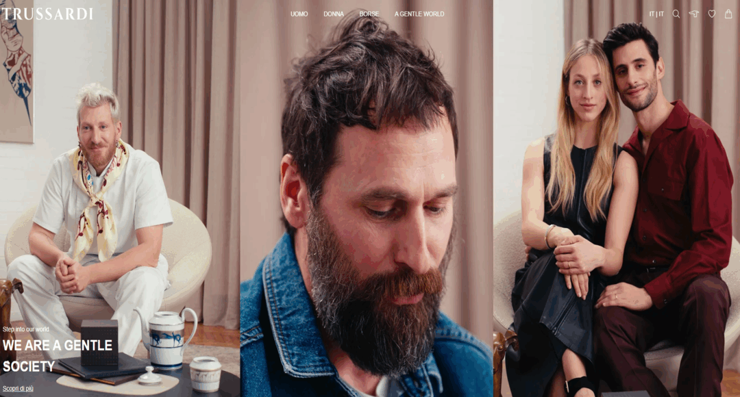 موقع Trussardi: كل ما تريد معرفته عن بيت الأزياء العريق