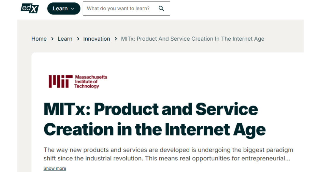 دورة إنشاء المنتجات والخدمات