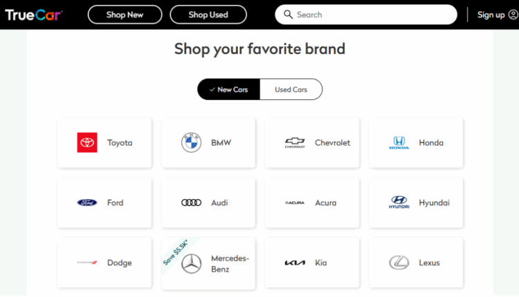 موقع Truecar