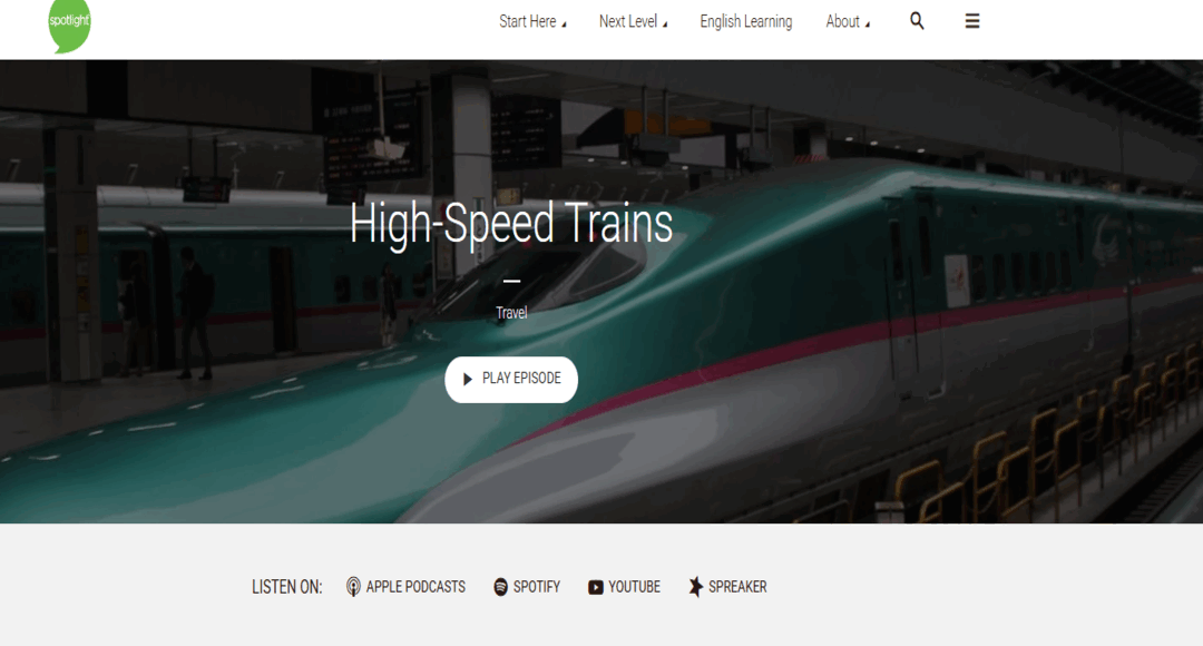 موقع Spotlight English: لتحسين مهاراتك في اللغة الإنجليزية