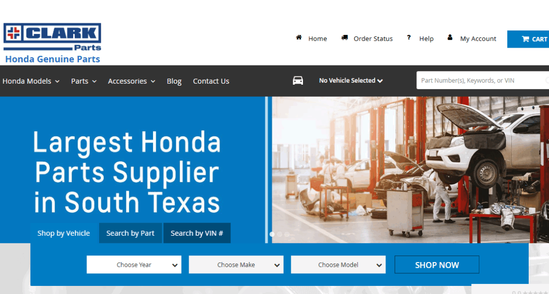 متجر قطع غيار السيارات