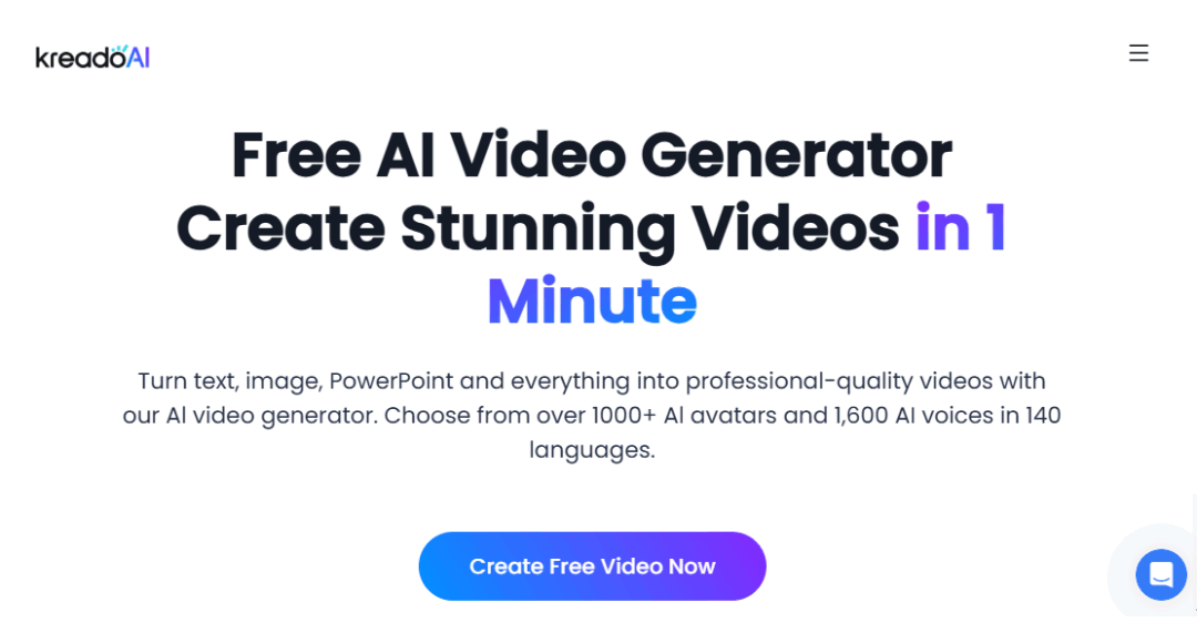 إنشاء فيديو بالذكاء الاصطناعي