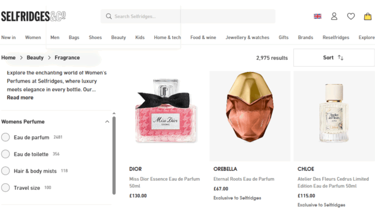 موقع لشراء العطور الفرنسية