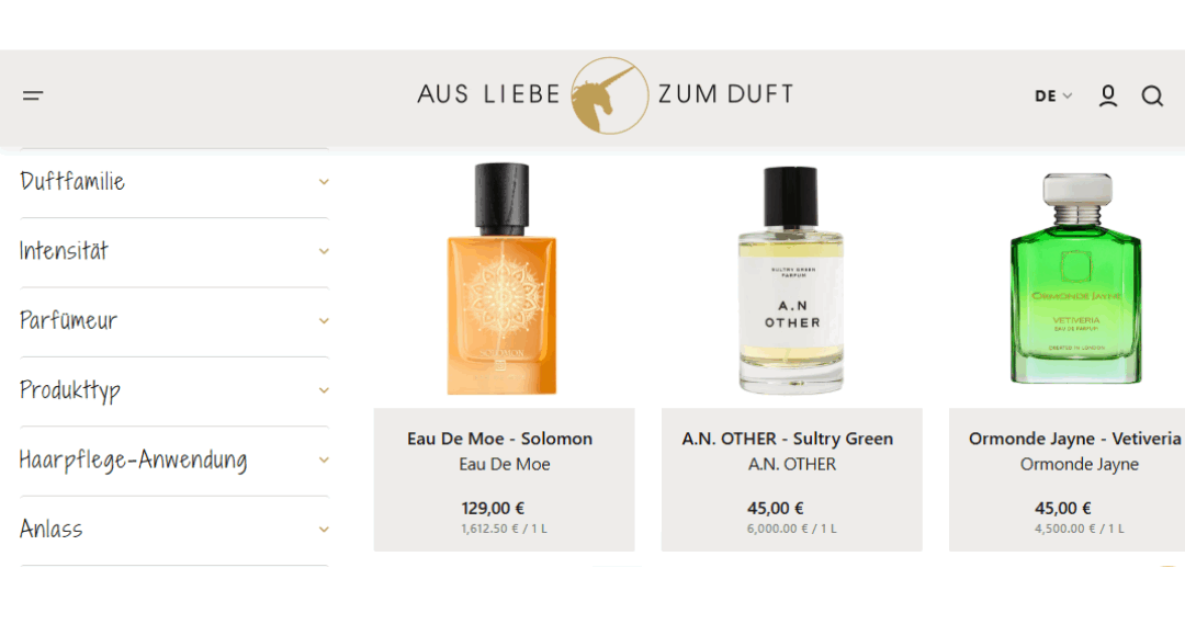 موقع لشراء العطور