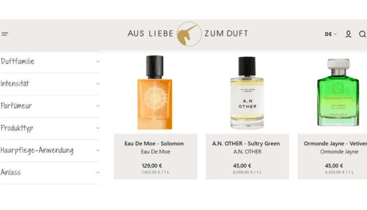 موقع لشراء العطور