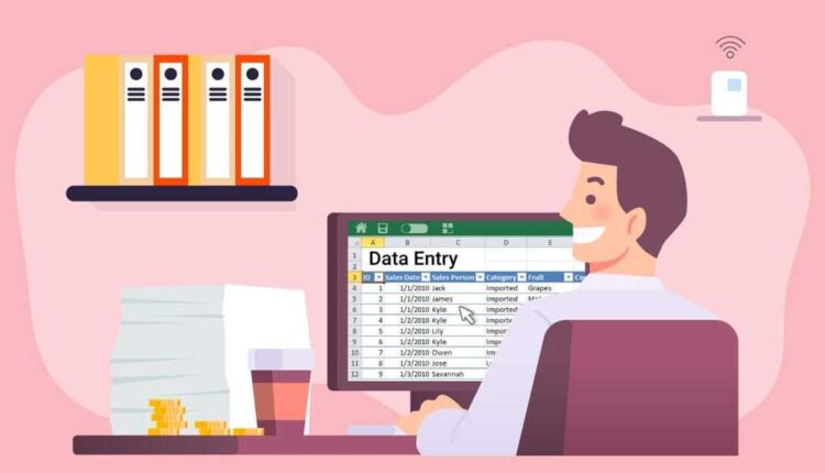 ادخال البيانات من الصفر