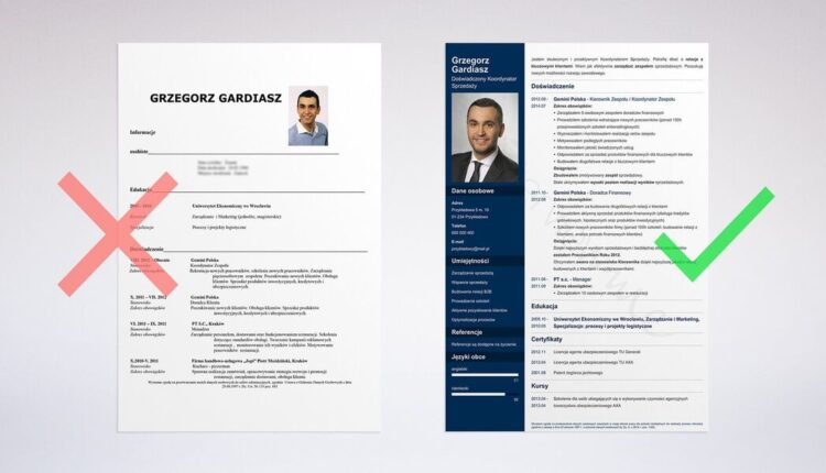 تحميل قالب cv