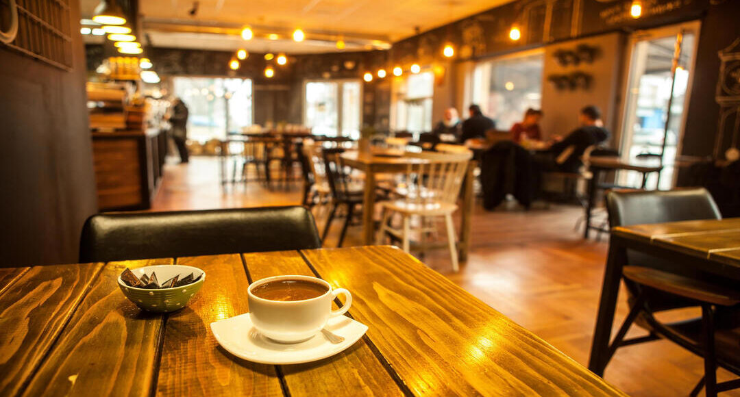 مقهى هندسة القهوة