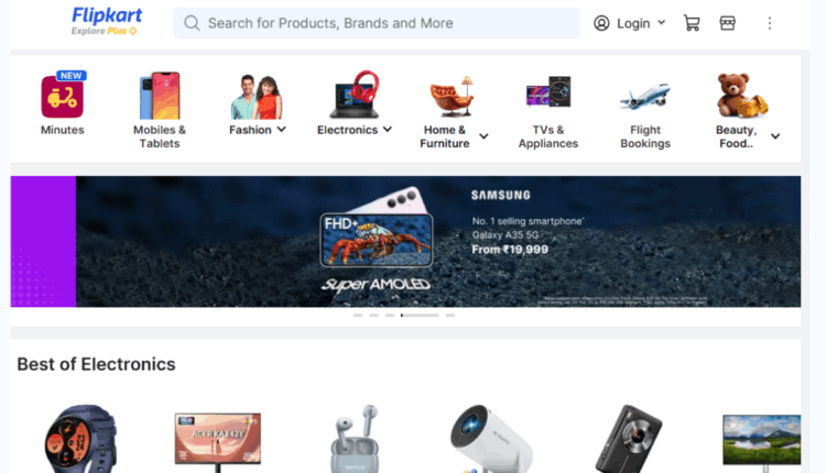 موقع Flipkart