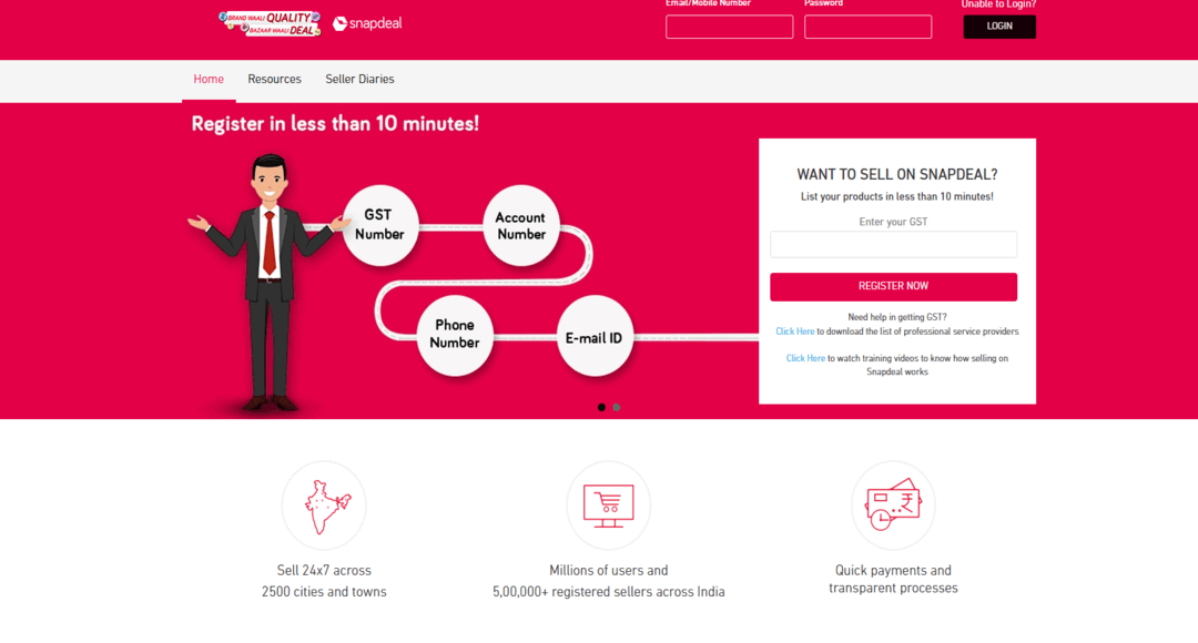 تطبيق Snapdeal أفضل تطبيق للتسوق