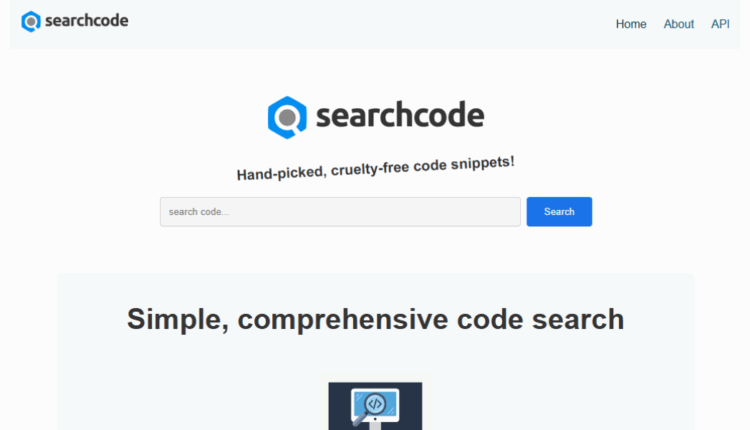 محرك Searchcode