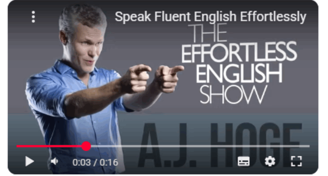 كورس aj hoge لتعلم الإنجليزية