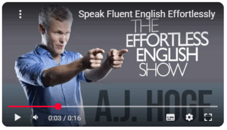 كورس aj hoge لتعلم الإنجليزية