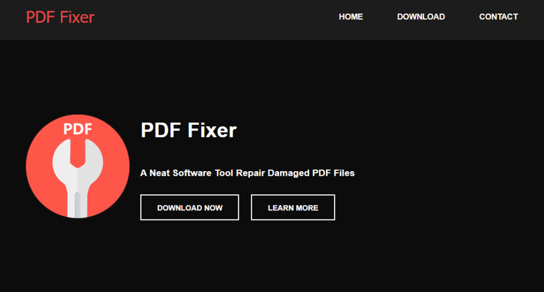 إصلاح ملفات PDF