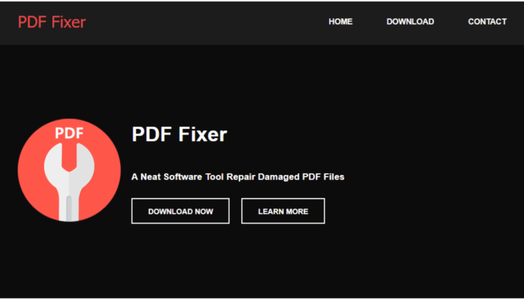إصلاح ملفات PDF