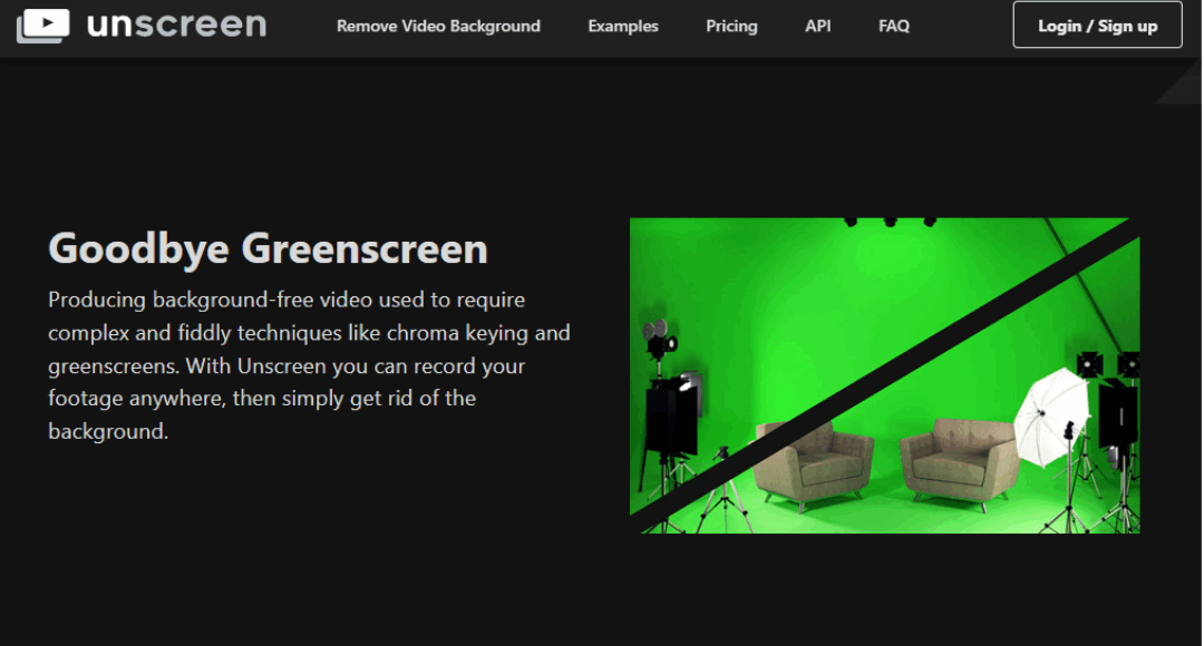 موقع Unscreen