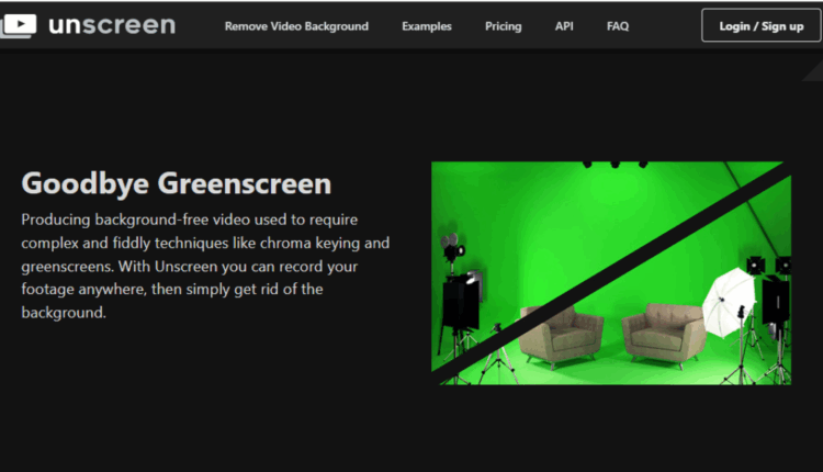 موقع Unscreen