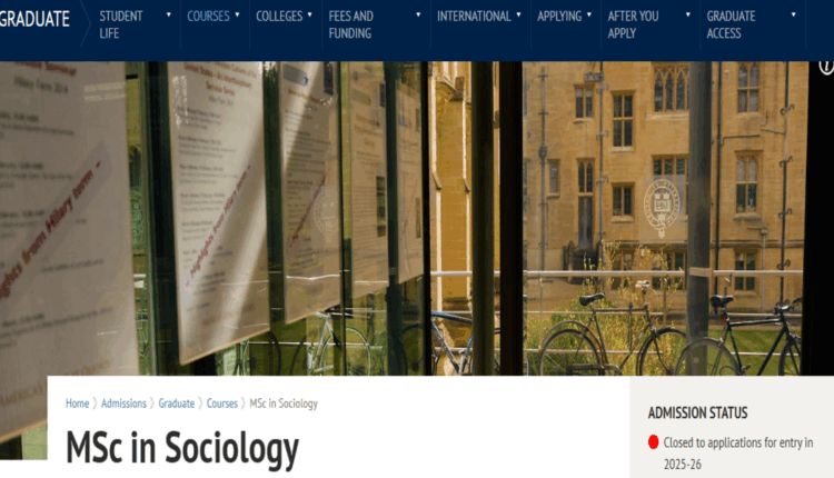 جامعة أكسفورد