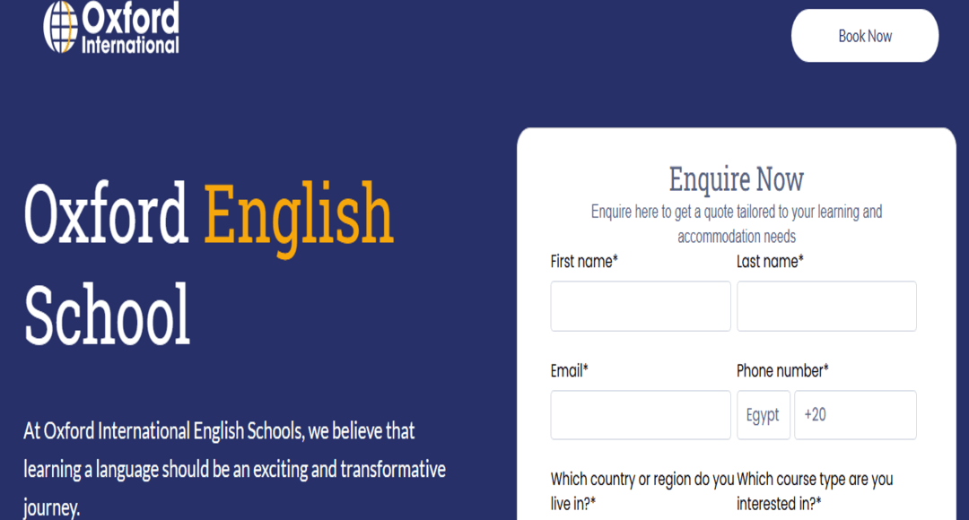 دورة اللغة الإنجليزية كلغة ثانية من أكسفورد