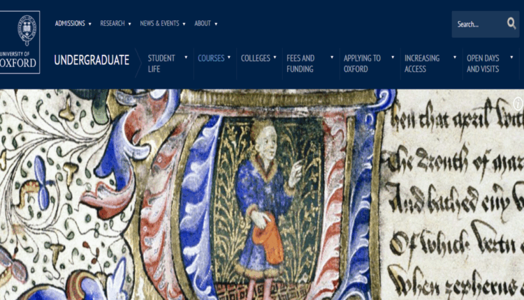 كورس الأدب الإنجليزي من جامعة أكسفورد
