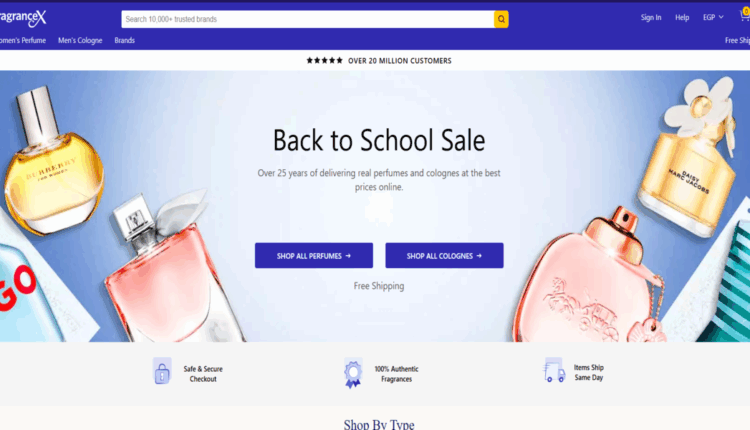 موقع fragrancex للعطور المميزة بأسعار مناسبة