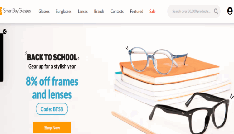 موقع Smart Buy Glasses،