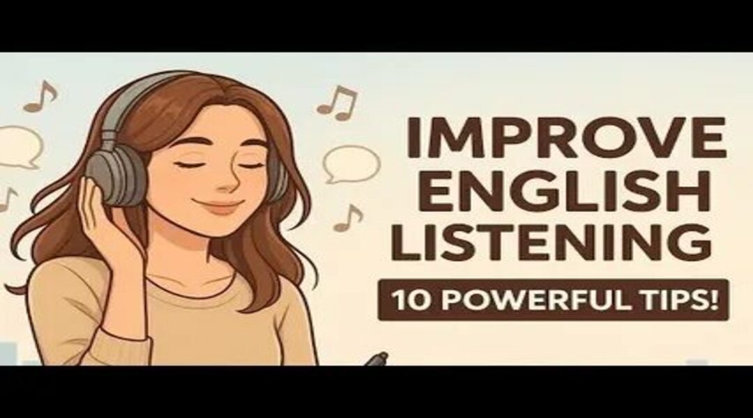 تحسين مهارة الاستماع بالإنجليزية