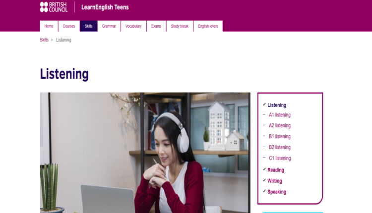 موقع LearnEnglishTeens