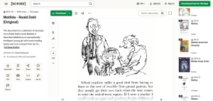 رواية Matilda باللغة الإنجليزية مصمّمة لتطوير لغتك عبر القراءة 3 رواية ماتيلدا