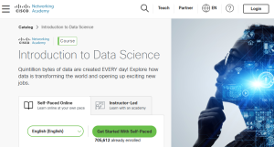 دورة مقدمة في علم البيانات من Cisco NetAcad مجانًا 1 علم البيانات من Cisco