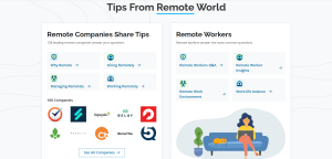Remote Co المنصة التي تربطك بأفضل شركات العمل عن بعد عالميا 1 r