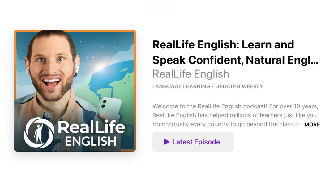 بودكاست RealLife English