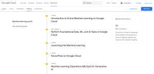 احترف الذكاء الاصطناعي بسهوله مع تدريب ML & AI من Google Cloud 1 L 1