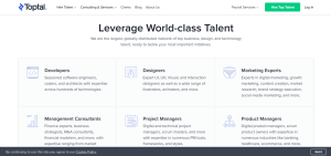 Toptal: طريقك للعمل مع أفضل 3% من المستقلين في العالم 1 Toptal