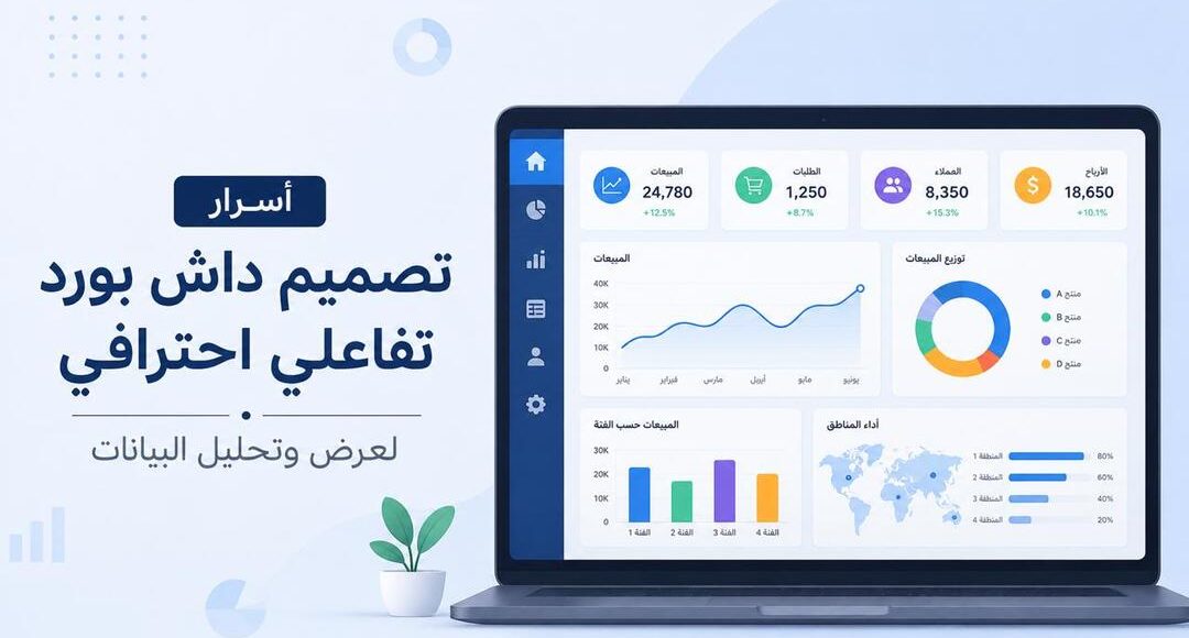 تصميم داش بورد