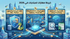 مهارات تحليل البيانات: أهم المهارات المطلوبة للمبتدئين في 2026 1 مهارات تحليل البيانات