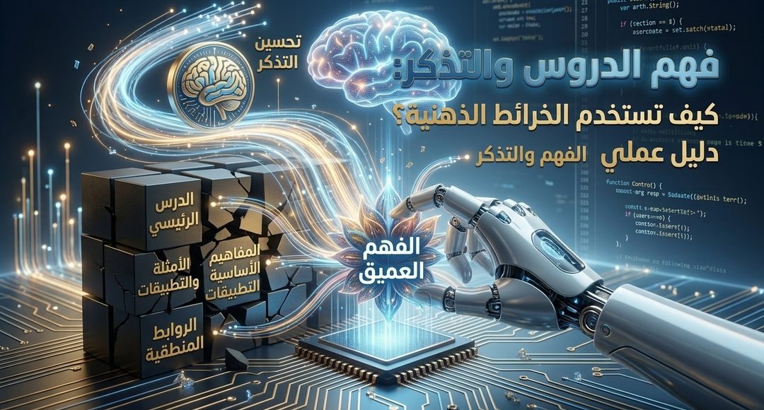 الخرائط الذهنية في فهم الدروس